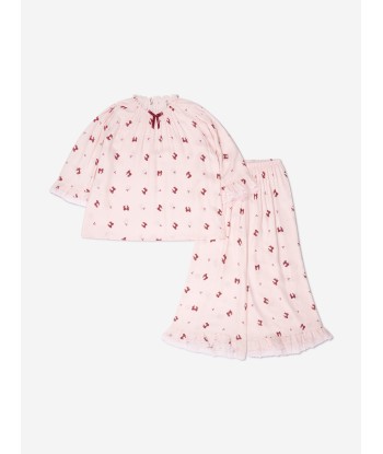 Amiki Children Girls Bow Print Melany Pyjamas en stock