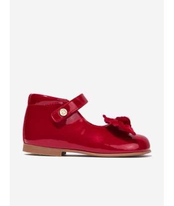 Andanines Girls Mary Jane Shoes With Bow in Red Jusqu'à 80% De Réduction