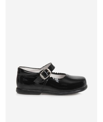 Andanines Girls Patent Leather Mary Jane Shoes in Black outlet