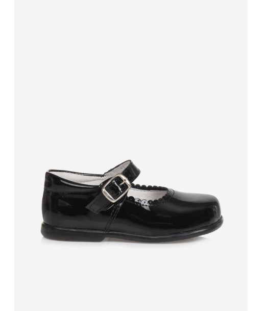 Andanines Girls Patent Leather Mary Jane Shoes in Black outlet