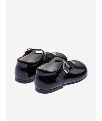 Andanines Girls Patent Leather Mary Jane Shoes in Black outlet