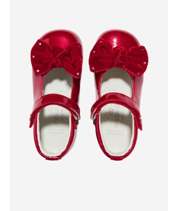 Andanines Girls Mary Jane Shoes With Bow in Red Jusqu'à 80% De Réduction