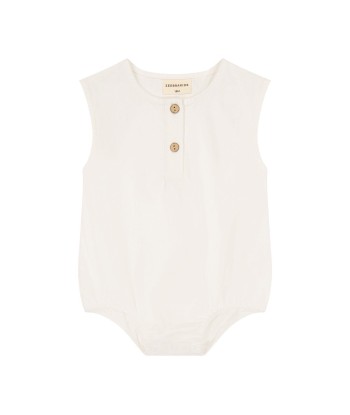 Linen Romper en linge