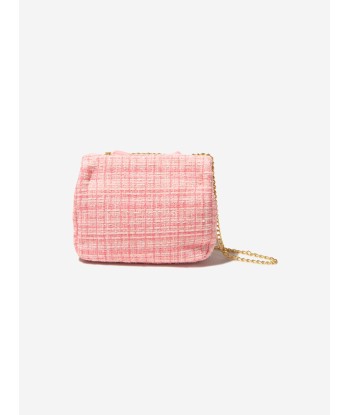 Angels Face Girls Tweedy Shoulder Bag in Pink des créatures d'habitude