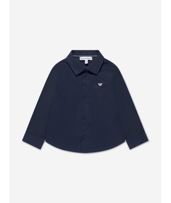 Emporio Armani Emporio Armani Baby Boys Cotton Shirt 50% de réduction en Octobre 2024