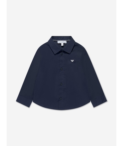 Emporio Armani Emporio Armani Baby Boys Cotton Shirt 50% de réduction en Octobre 2024