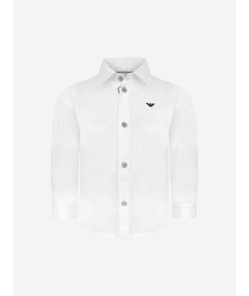 Emporio Armani Emporio Armani Baby Boys Cotton Shirt Comparez et commandez 