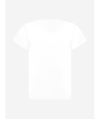 Emporio Armani Boys Logo T-Shirt in White acheter