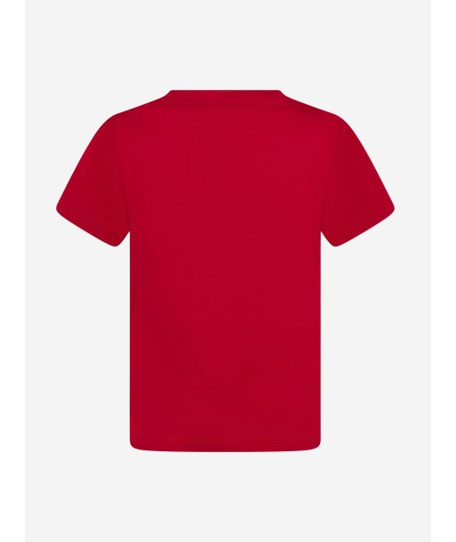 Emporio Armani Boys Logo T-Shirt in Red hantent personnes