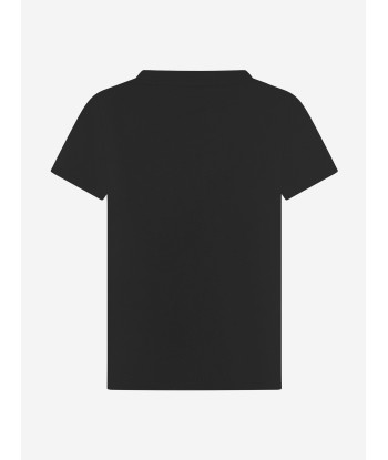 Emporio Armani Boys Logo T-Shirt in Black Profitez des Offres !