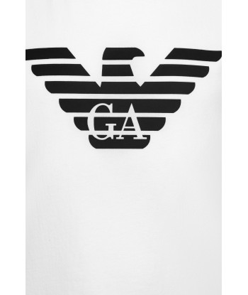 Emporio Armani Boys Pima Cotton Logo T-Shirt Véritable concentré