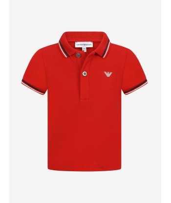 Emporio Armani Baby Boys Logo Polo Shirt Amélioration de cerveau avec