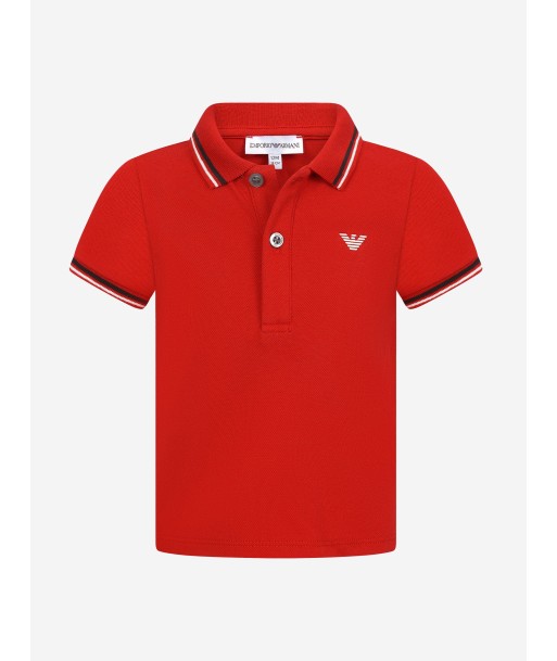 Emporio Armani Baby Boys Logo Polo Shirt Amélioration de cerveau avec