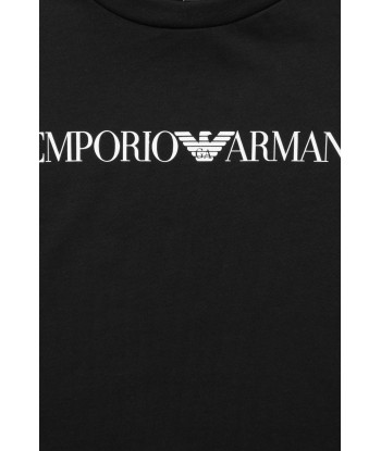 Emporio Armani Boys Pima Cotton Logo T-Shirt Les magasins à Paris et en Île-de-France