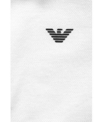 Emporio Armani Baby Boys Logo Polo Shirt In White les ctes