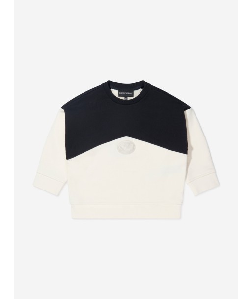 Emporio Armani Boys Colourblock Logo Sweatshirt les muscles