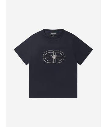 Emporio Armani Boys Embroidered Logo T-Shirt En savoir plus