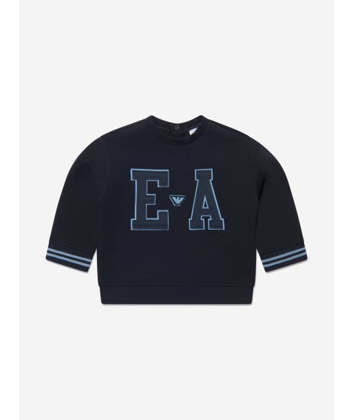 Emporio Armani Baby Boys Applique Logo Sweatshirt vous aussi creer 