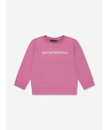 Emporio Armani Girls Logo Sweatshirt Amélioration de cerveau avec