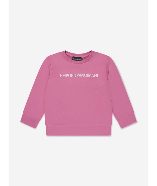 Emporio Armani Girls Logo Sweatshirt Amélioration de cerveau avec