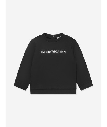 Emporio Armani Baby Boys Logo Sweatshirt Le MVP de beaucoup