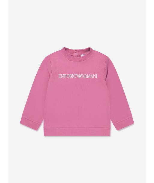 Emporio Armani Baby Girls Logo Sweatshirt les muscles