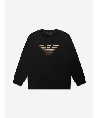 Emporio Armani Boys Eagle Graphic Sweatshirt français