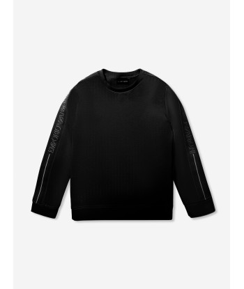 Emporio Armani Boys Logo Trim Sweatshirt Economisez 