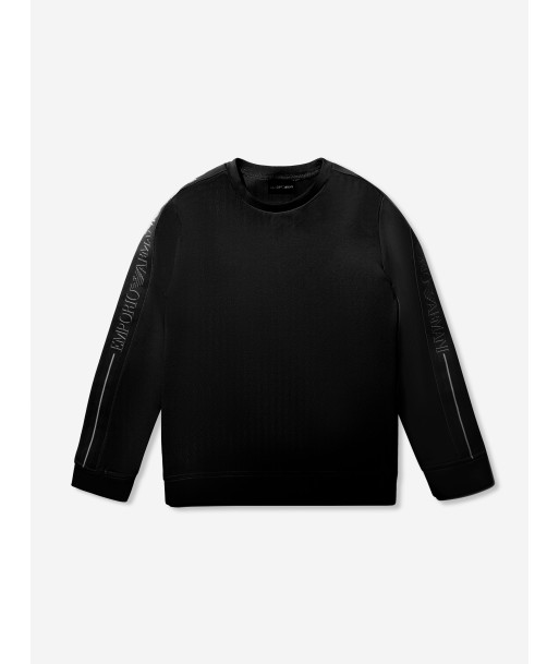 Emporio Armani Boys Logo Trim Sweatshirt Economisez 