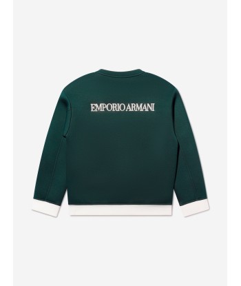 Emporio Armani Boys Crew Neck Back Logo Sweatshirt Vous souhaitez 