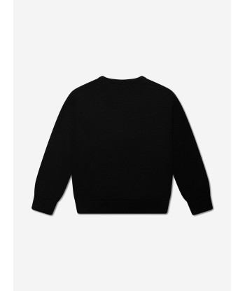 Emporio Armani Boys Wool Knitted Arm Logo Jumper Venez découvrir notre 