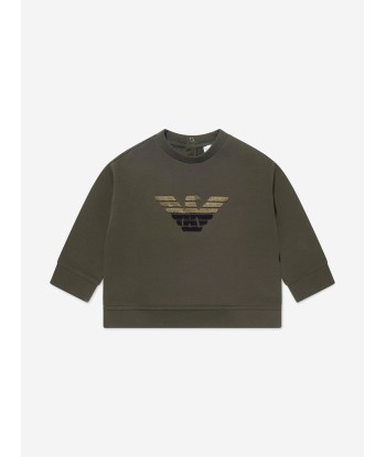 Emporio Armani Baby Boys Eagle Logo Sweatshirt l'évolution des habitudes 