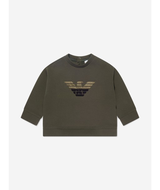 Emporio Armani Baby Boys Eagle Logo Sweatshirt l'évolution des habitudes 