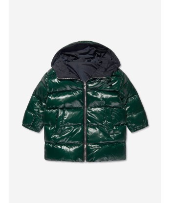 Emporio Armani Baby Boys Down Padded Reversible Coat livraison et retour toujours gratuits