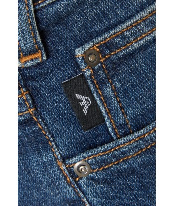 Emporio Armani Boys Cotton Denim Branded Jeans Amélioration de cerveau avec