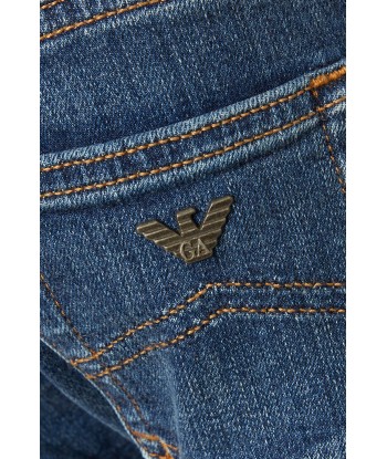 Emporio Armani Boys Cotton Denim Branded Jeans Amélioration de cerveau avec