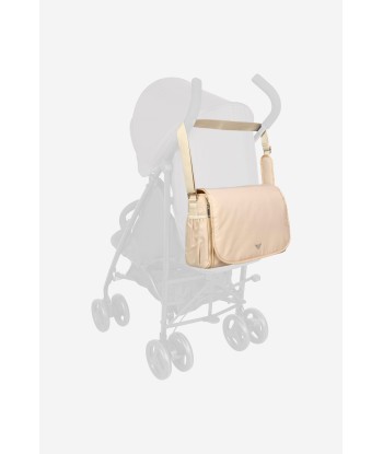 Emporio Armani Baby Logo Changing Bag in Beige chez Cornerstreet bien 