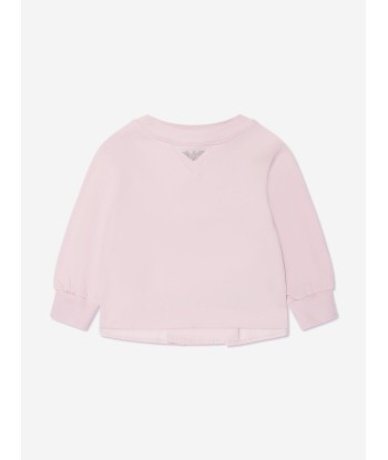 Emporio Armani Girls Tracksuit Set In Pink solde