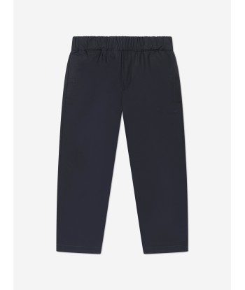 Emporio Armani Boys Chino Trousers In Navy du meilleur 