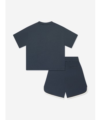 Emporio Armani Boys T-Shirt And Shorts Set In Navy vous aussi creer 