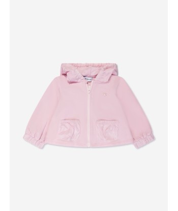 Emporio Armani Baby Girls Zip Up Hoodie And Shorts Set In Pink la chaussure