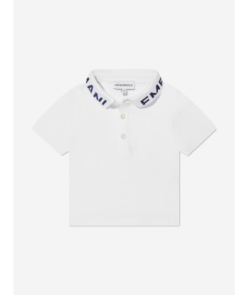 Emporio Armani Baby Boys Polo Shirt In White 50-70% off 