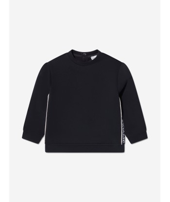 Emporio Armani Baby Boys Crew Neck Sweatshirt In Navy ou a consommer sur place