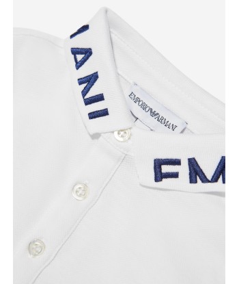 Emporio Armani Baby Boys Polo Shirt In White 50-70% off 