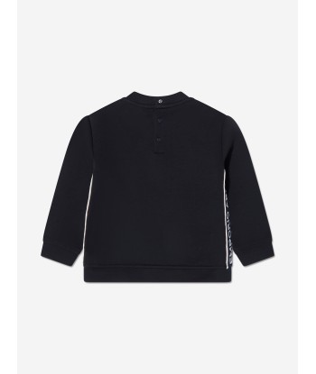 Emporio Armani Baby Boys Crew Neck Sweatshirt In Navy ou a consommer sur place