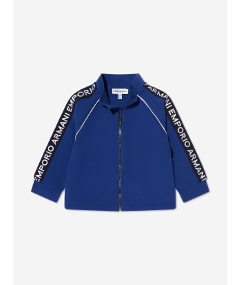 Emporio Armani Baby Boys Logo Tracksuit In Blue commande en ligne