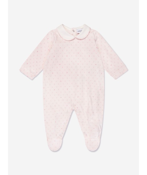 Emporio Armani Baby Girls Logo Babygrow In Pink Comment ça marche