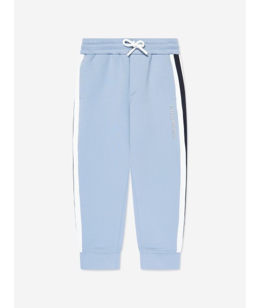 Emporio Armani Boys Logo Joggers In Blue pas cher 