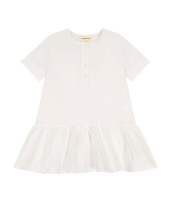 Tiered Shirt Short Sleeved Dress soldes