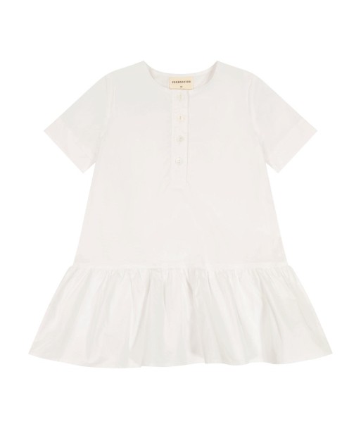 Tiered Shirt Short Sleeved Dress soldes